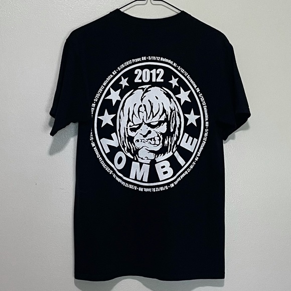 Rob Zombie 2012 tour T-shirt - Picture 3 of 7